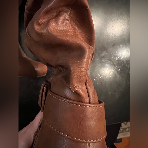 Madden Girl Brown 3 inch heel boots size 9 - Picture 6 of 6